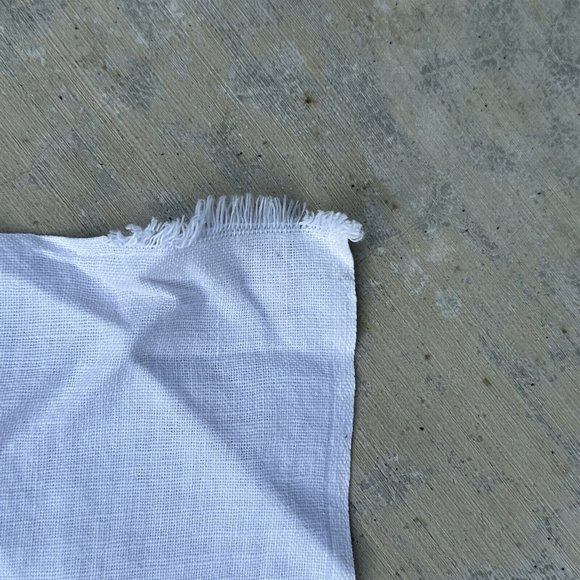 Vintage Tablecloth Tropical Flowers Purple Pink Farmhouse Square - Picture 6 of 8